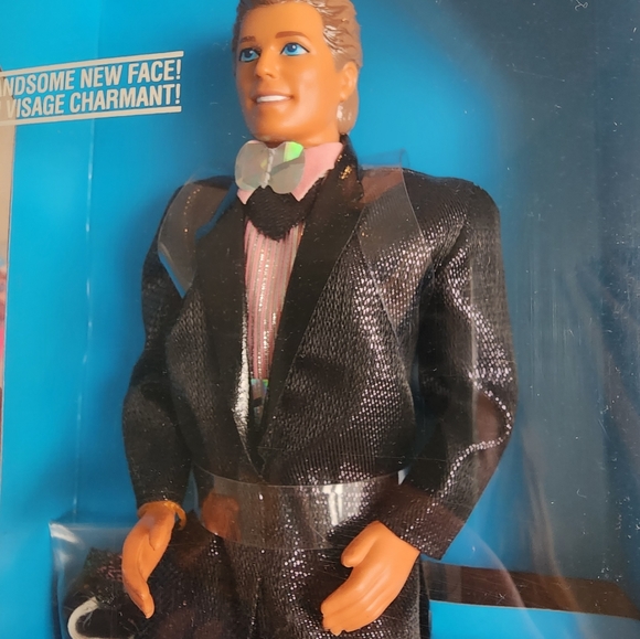 Set of 2: Barbie and Ken Sparkle Eyes, 1991, Barbie Slarkle Eyes, Ken, Doll - Picture 6 of 10